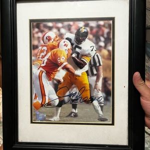 Steelers Autographed Joe Greene 8x10 photo !!